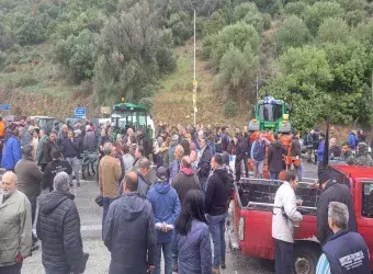 Διαμαρτυρίες αγροτών