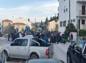 Αγροτικό μπλόκο στον δρόμο – συγκέντρωση διαμαρτυρίας στη Σάμο